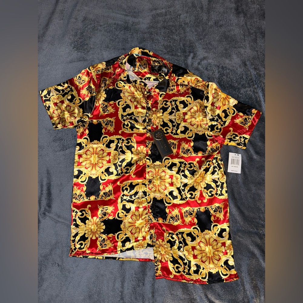 Baroque gold summer shirt (SZ-M)